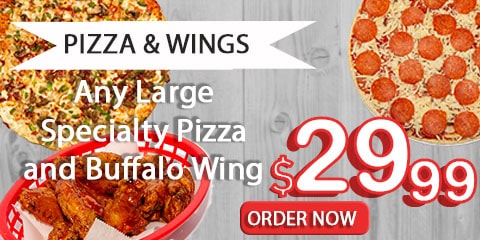 PIZZA & WINGS SPECIAL(DEAL)